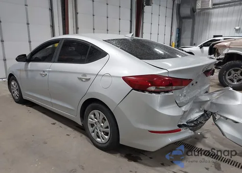 2017 Hyundai Elantra Se z USA, uszkodzony, nr VIN KMHD74LF2HU340285